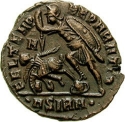 1 Centenionalis 355-361 AD, RIC# VIII 75, Pannonia, Constantius II
