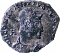 1 Centenionalis 351 AD, RIC# VIII 303, Pannonia, Constantius Gallus