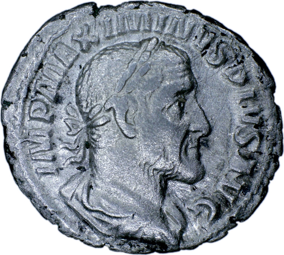 Denarius - Maximinus Thrax (FIDES MILITVM; Fides) - Roman Empire