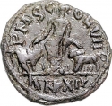 1 Follis 253 AD, Sear# 4402, Moesia Superior, Aemilianus