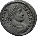 1 Nummus 363-364 AD, RIC# VIII 423, Roman Empire, Jovian