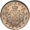 1 Leu 1924, KM# 46, Romania, Ferdinand I
