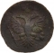 1/2 Kopeck 1730-1754, KM# 188, Russia, Empire, Anna, Ivan VI, Elizabeth, 1730: small eagle