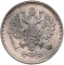 10 Kopecks 1860-1866, Y# 20.2, Russia, Empire, Alexander II, No mint master mark