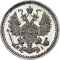5 Kopecks 1867-1915, Y# 19a, Russia, Empire, Alexander II, Alexander III, Nicholas II, Mint master mark: HI