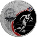 3 Rubles 2018, CBR# 5111-0350, Russia, Federation, 2018 Football (Soccer) World Cup in Russia, Yekaterinburg