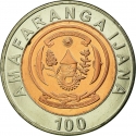 100 Francs 2007, KM# 32, Rwanda