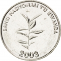 20 Francs 2003, KM# 25, Rwanda