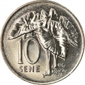 10 Sene 2002-2010, KM# 132, Samoa, Tanumafili II