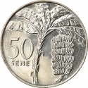 50 Sene 2002-2010, KM# 134, Samoa, Tanumafili II