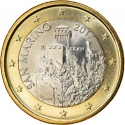 1 Euro 2017-2024, KM# 561, San Marino