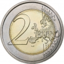 2 Euro 2016, KM# 548, San Marino, 550th Anniversary of Death of Donatello