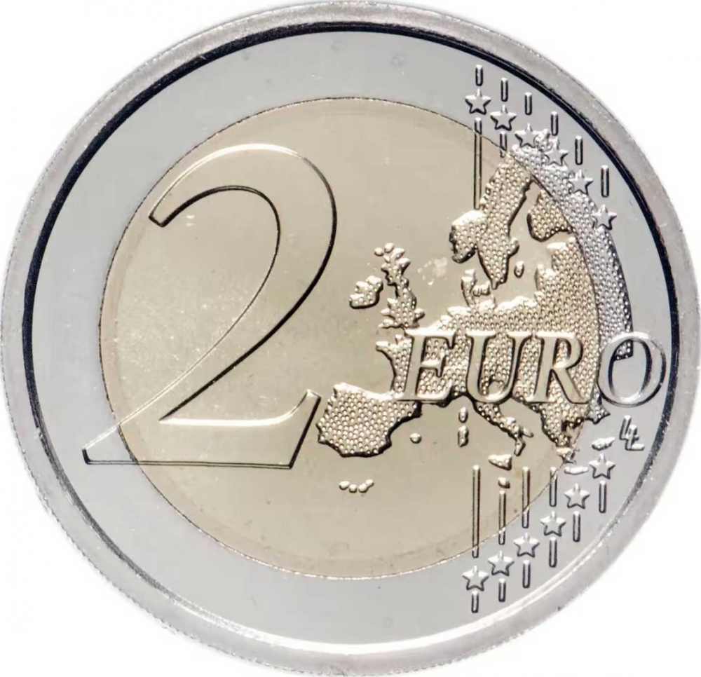 2 Euro 2020, KM# 590, San Marino, 250th Anniversary of Death of Giovanni Battista Tiepolo