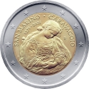 2 Euro 2021, KM# 602, San Marino, 450th Anniversary of Birth of Caravaggio