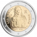 2 Euro 2021, KM# 601, San Marino, 550th Anniversary of Birth of Albrecht Dürer