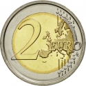 2 Euro 2014, Schön# 532, San Marino, 90th Anniversary of Death of Giacomo Puccini
