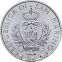 5 Euro 2024, KM# 631, San Marino, Peregrine Falcon