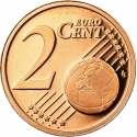 2 Euro Cent 2002-2016, KM# 441, San Marino