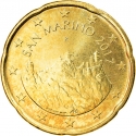 20 Euro Cent 2017-2024, KM# 559, San Marino