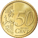 50 Euro Cent 2017-2024, KM# 560, San Marino