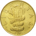 200 Lire 1995, KM# 329, San Marino, Civil Commitments for the 3rd Millennium, Children