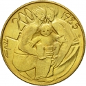 200 Lire 1985, KM# 180, San Marino, Struggle Against Drug Abuse, Redemption from Drugs