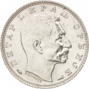 1 Dinar 1904-1915, KM# 25, Serbia, Kingdom, Petar I Karađorđević