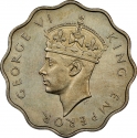 10 Cents 1939-1944, KM# 1, Seychelles, George VI