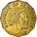 10 Cents 1976, KM# 23, Seychelles, Declaration of the Independence