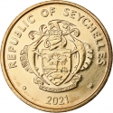 10 Cents 2016-2021, KM# 178, Seychelles