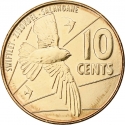 10 Cents 2016-2021, KM# 178, Seychelles