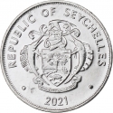 25 Cents 2016-2021, KM# 179, Seychelles