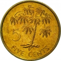 5 Cents 1982-2003, KM# 47, Seychelles