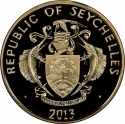 25 Rupees 2013, KM# 140, Seychelles, Election of Pope Francis