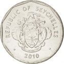 5 Rupees 2010, KM# 51a, Seychelles