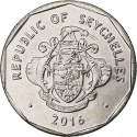 5 Rupees 2016, KM# 181, Seychelles