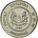 10 Cents 1992-2012, KM# 100, Singapore