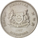 20 Cents 1992-2012, KM# 101, Singapore
