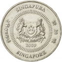 50 Cents 1992-2012, KM# 102, Singapore