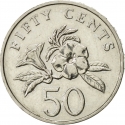 50 Cents 1992-2012, KM# 102, Singapore