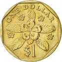 1 Dollar 1992-2012, KM# 103, Singapore