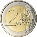 2 Euro 2013, KM# 128, Slovakia, 1150th Anniversary of the Mission of Cyril and Methodius to the Great Moravia