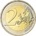 2 Euro 2015, KM# 137, Slovakia, 200th Anniversary of Birth of Ľudovít Štúr