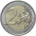 2 Euro 2022, Slovakia, 35th Anniversary of the Erasmus Programme