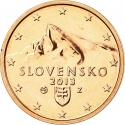 2 Euro Cent 2009-2023, KM# 96, Slovakia