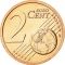 2 Euro Cent 2009-2023, KM# 96, Slovakia