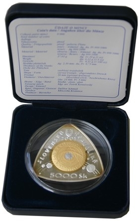 5000 Korún 2001, Slovakia, Third Millennium