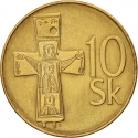 10 Korún 1993-2008, KM# 11, Slovakia