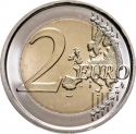 2 Euro 2023, KM# 158, Slovenia, 150th Anniversary of Birth of Josip Plemelj