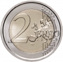 2 Euro 2022, KM# 153, Slovenia, 150th Anniversary of Birth of Jože Plečnik